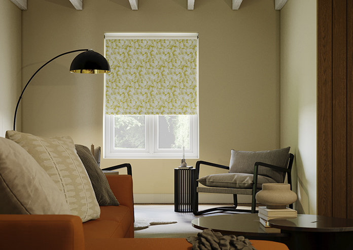 Leilani (Blackout), Golden Palm - Twist&Fit Roller Blind - Image 3